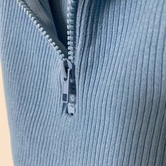 Powder Baby Blue One Piece HalfWay ZIP 🤍🤍 - Picture 7 of 7